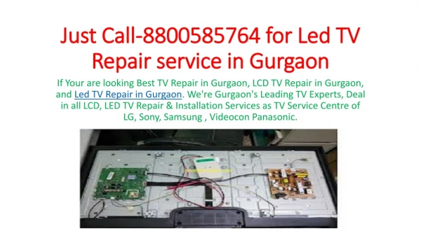 Led TV Repair in Gurgaon,LED LCD TV Repair in Noida,Led TV Repair in Delhi
