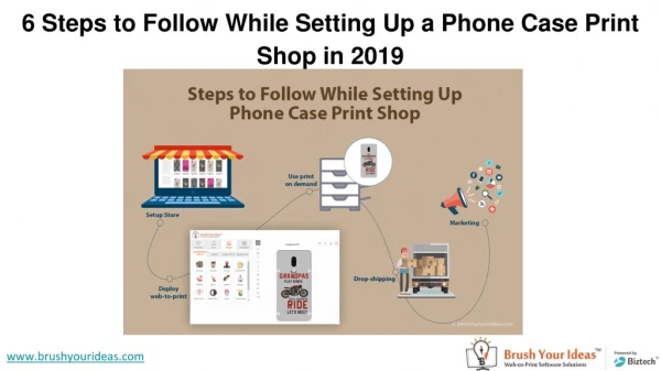 6 Steps to Follow While Setting Up a Phone Case Print Shop in 2019