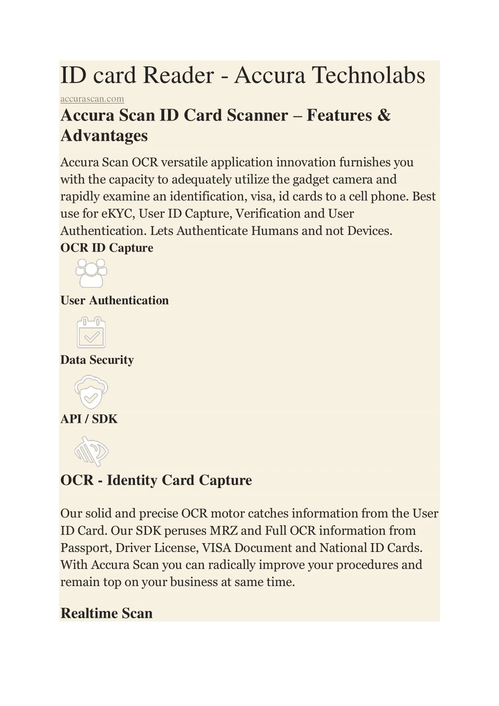id card reader accura technolabs accurascan
