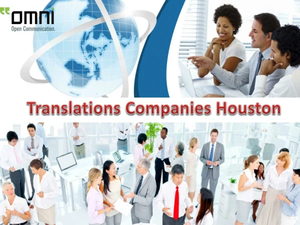 Choose the Best Translations Companies in Houston