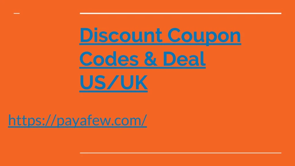 discount coupon codes deal us uk