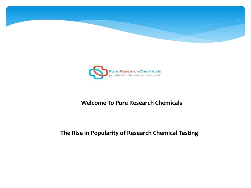 welcome to pure research chemicals