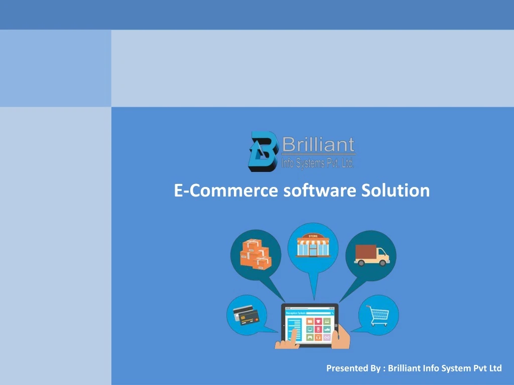 e commerce software solution