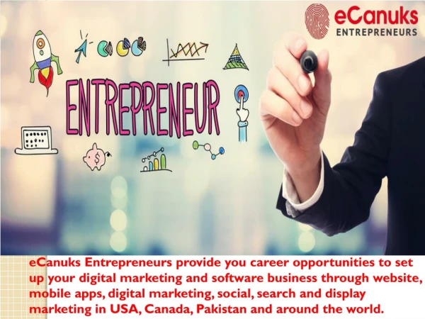 eCanuks Entrepreneurs - Digital Partner Franchise Programs