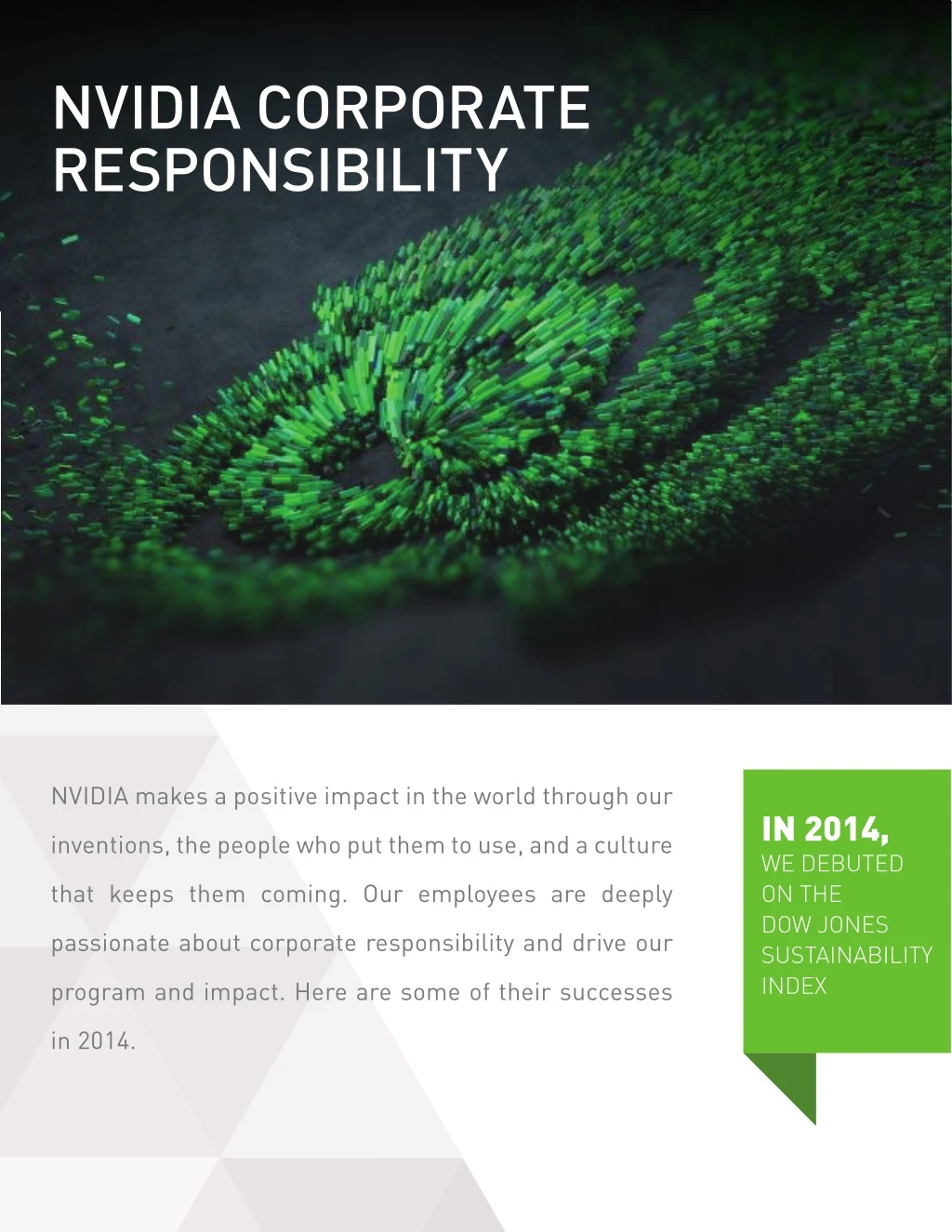 nvidia corporate responsibility