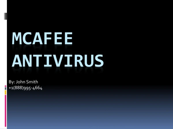 What Is Anti-virus Software? | 1(877)235-8610