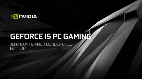 GeForce is PC Gaming