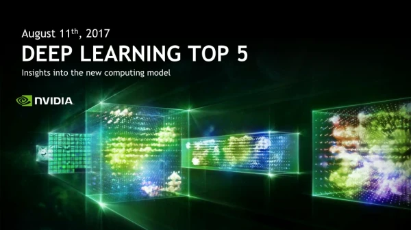 Top 5 Deep Learning and AI Stories - August 11 2017