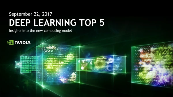 Top 5 Deep Learning and AI Stories - September 22 2017