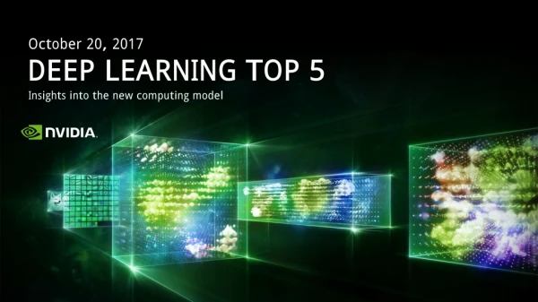 Top 5 Deep Learning and AI Stories - October 20, 2017