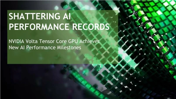 Shattering AI Performance Records