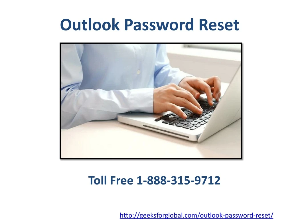 outlook password reset