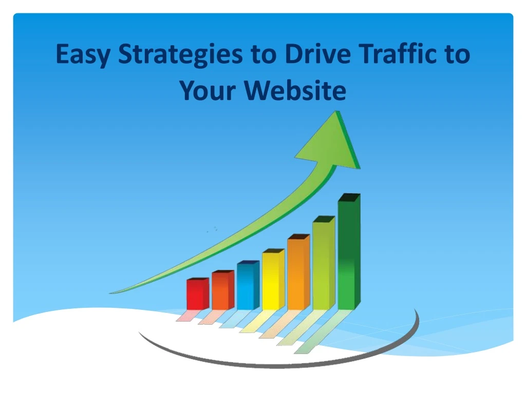 easy strategies to drive traffic to your website
