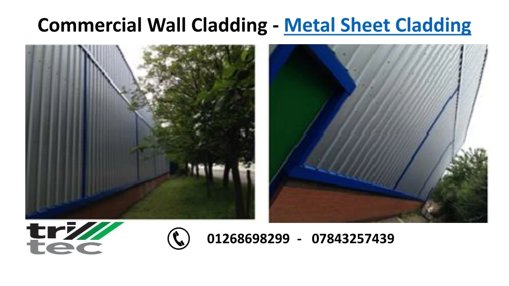 commercial wall cladding metal sheet cladding