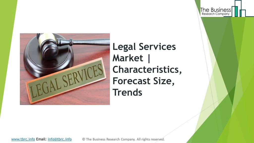 legal services market characteristics forecast
