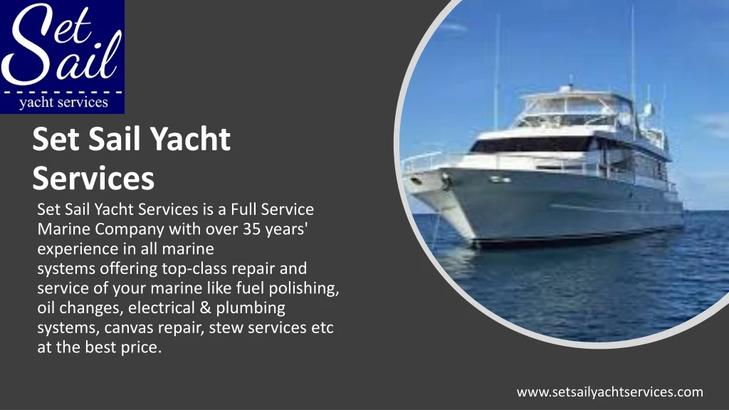 set sail yacht services