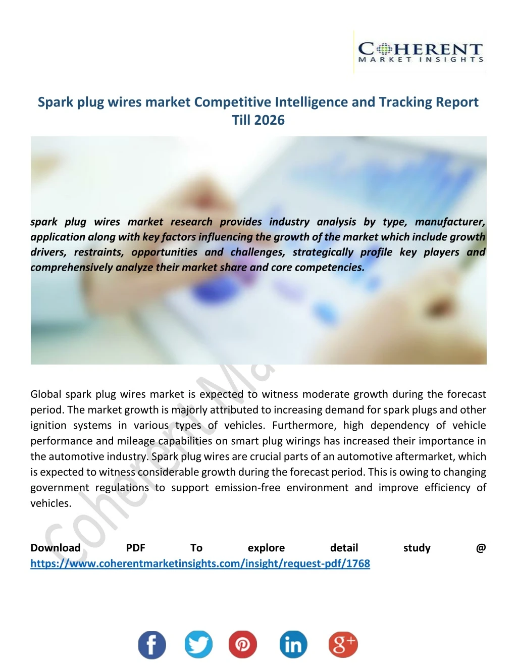 spark plug wires market competitive intelligence