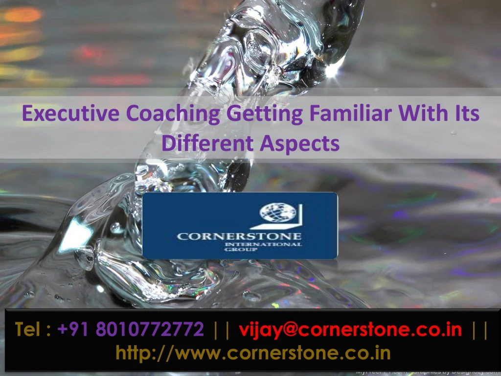 executive coaching getting familiar with