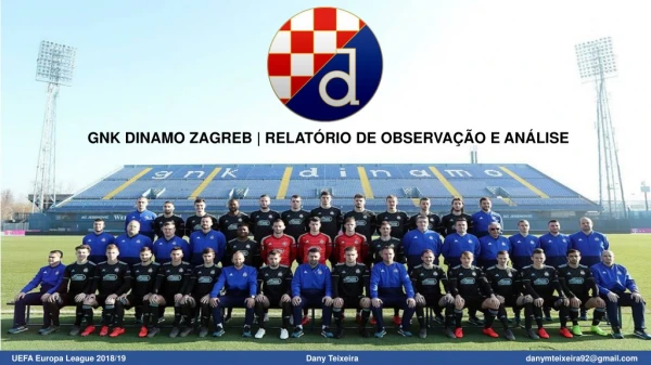 Dinamo Zagreb | Relatório de Observação e Análise