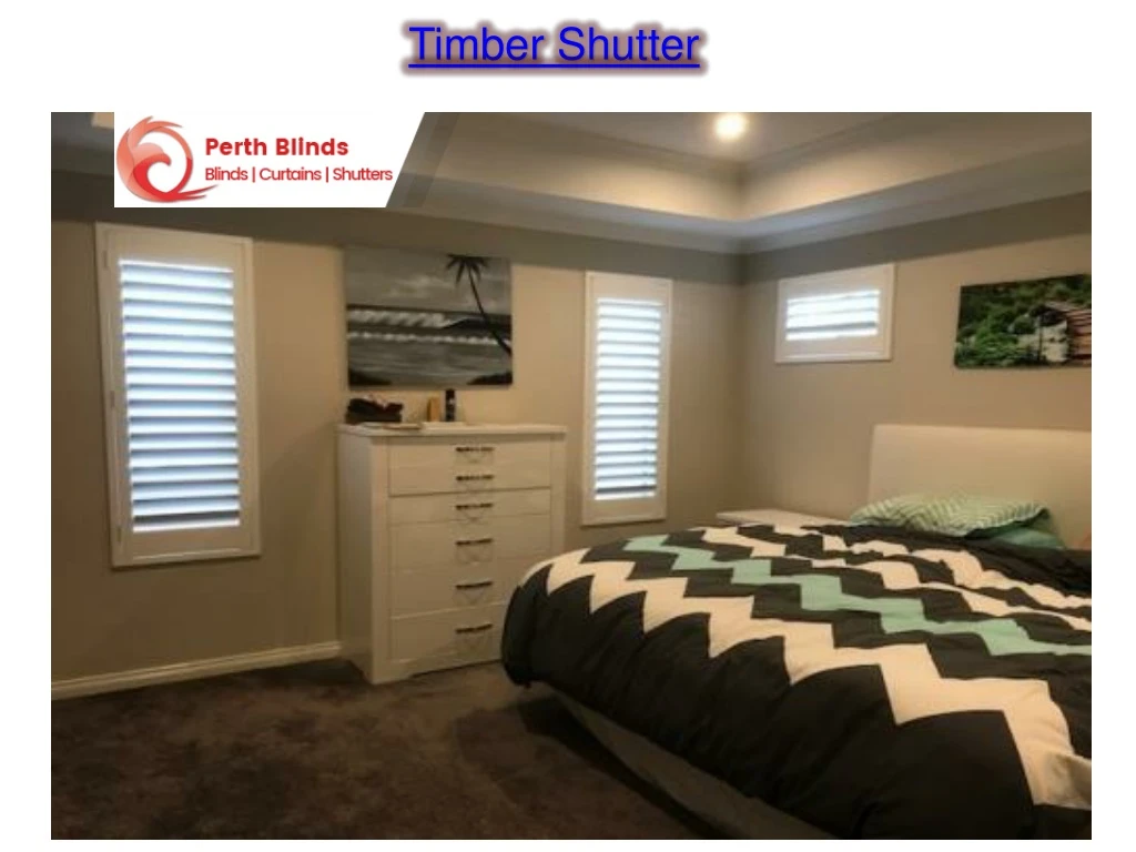timber shutter