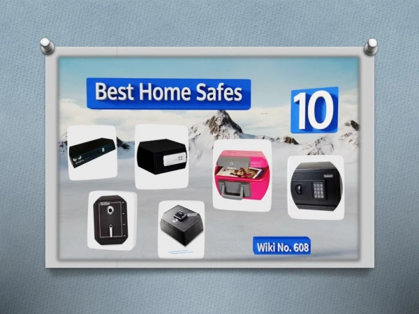 10 Best Home Safes - Wiki.ezvid.com