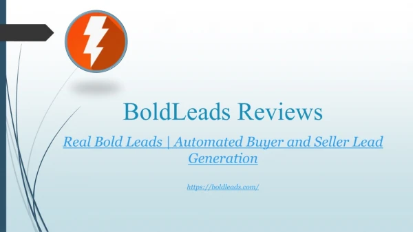 BoldLeads Reviews | How It Works | Reviews and Pricing