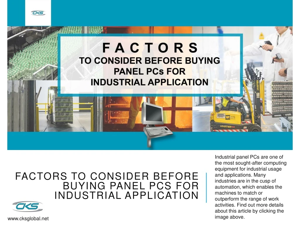 industrial panel pcs are one of the most sought