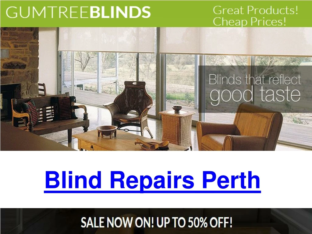 blind repairs perth