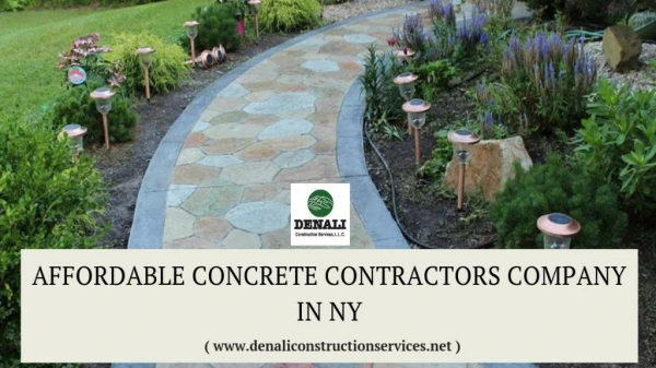 Affordable Concrete Contractors Company In NY
