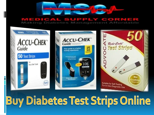 Buy diabetes test strips online