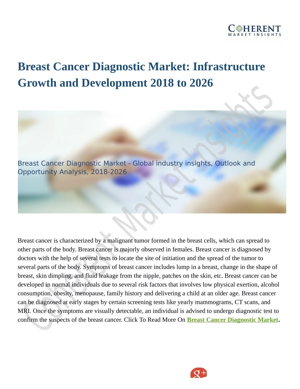 breast cancer diagnostic market infrastructure