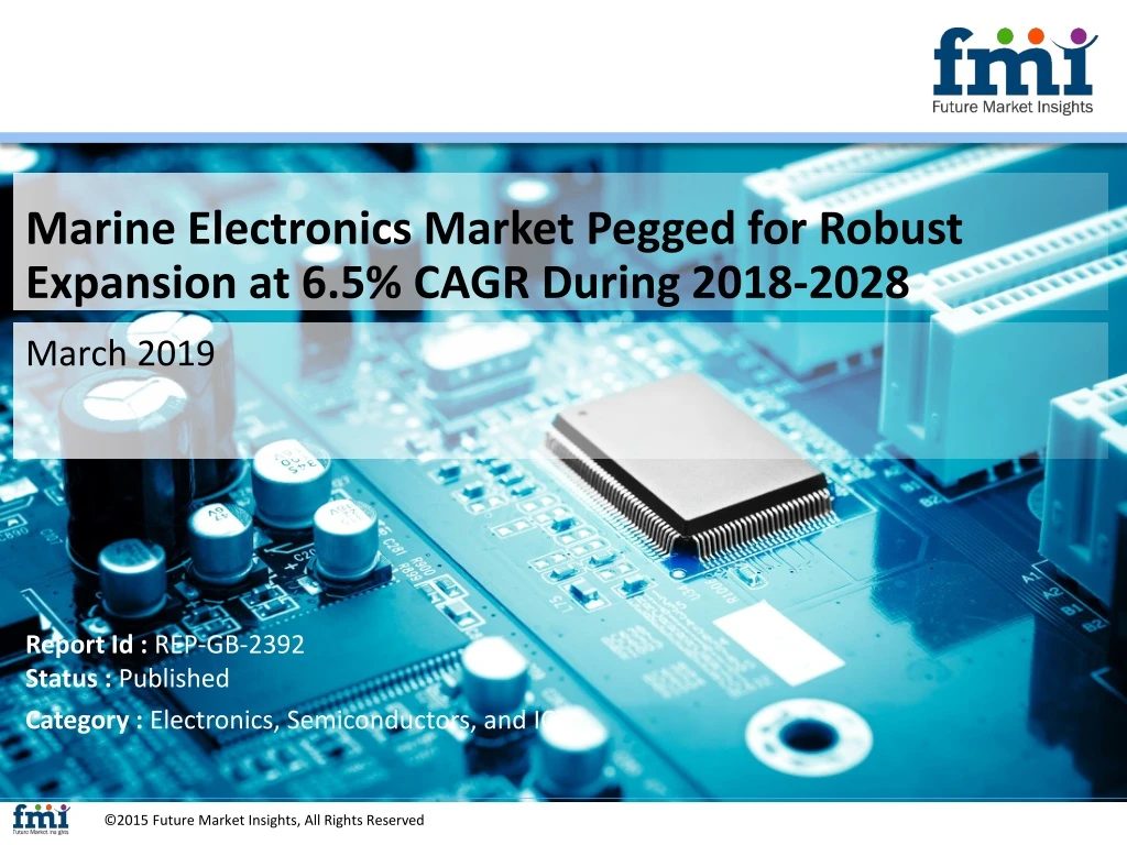 marine electronics market pegged for robust