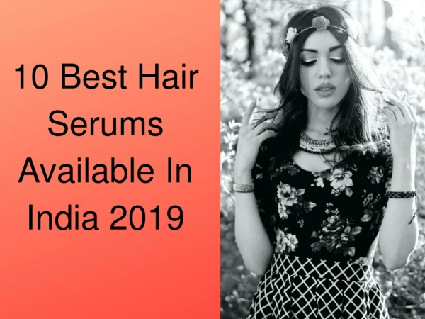 Best Hair Serums in India