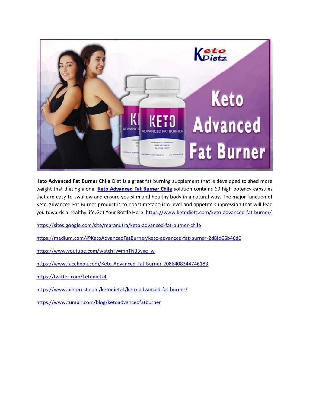 keto advanced fat burner chile diet is a great