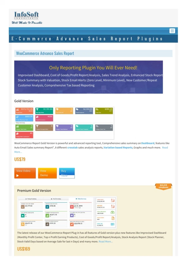 Woocommerce Report Plugins