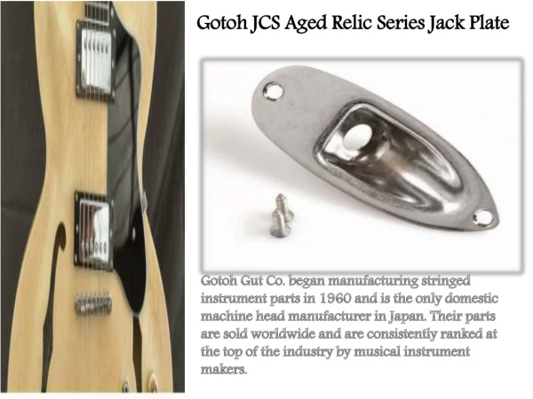 Gotoh JCS Aged Relic Series Jack Plate