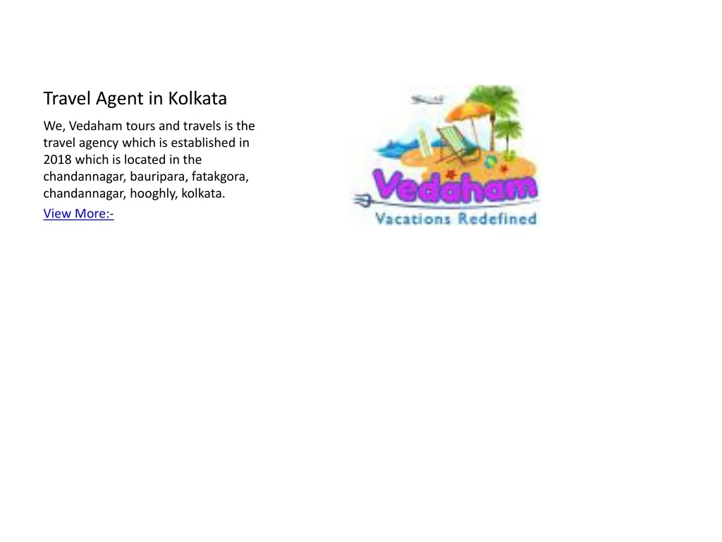 travel agent in kolkata