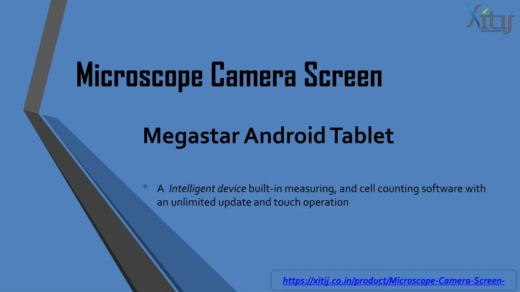microscope camera screen