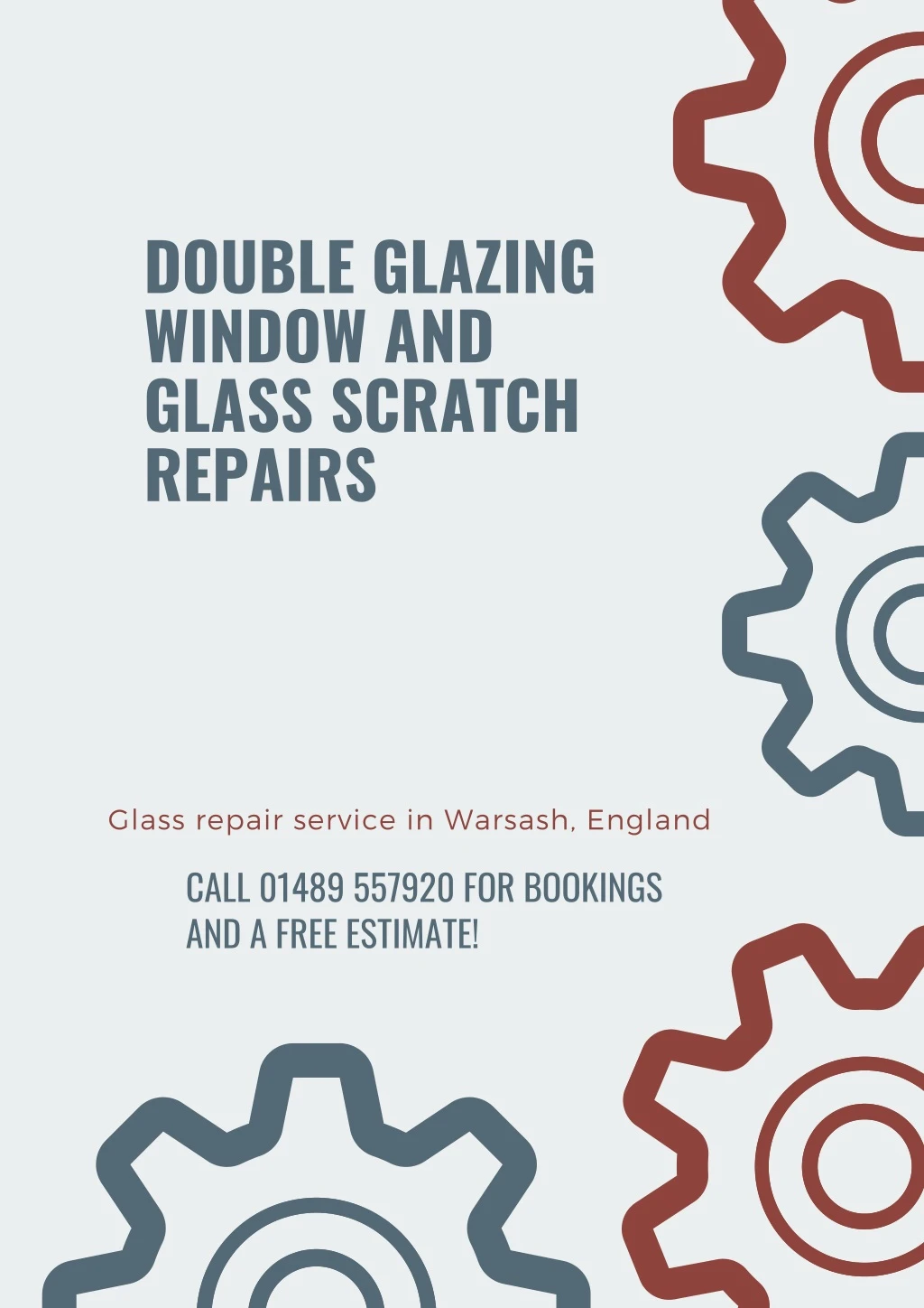 double glazing window and glass scratch repairs