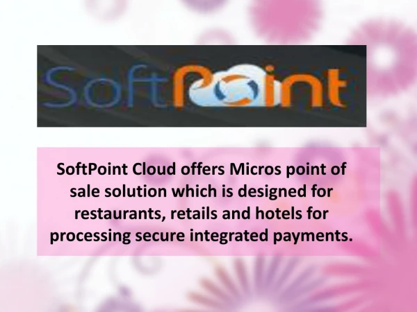 Softpointcloud provides Aloha Point of Sales software solutions to restaurant