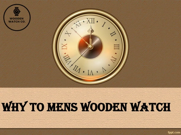 Wooden watches for men and women's