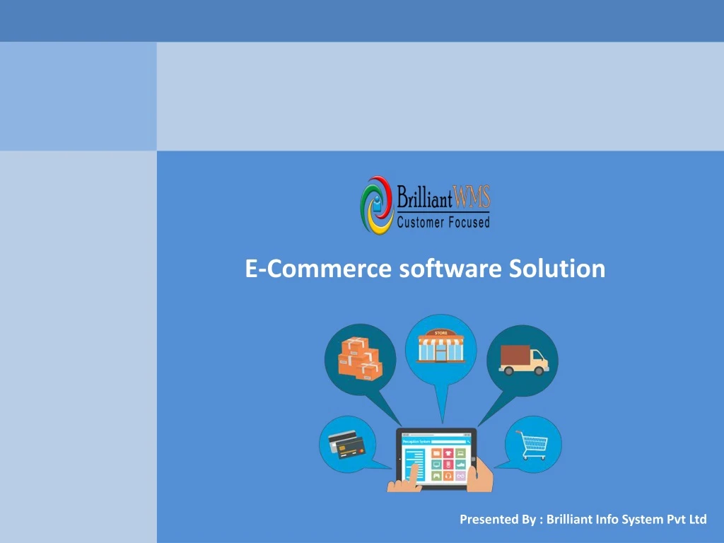e commerce software solution