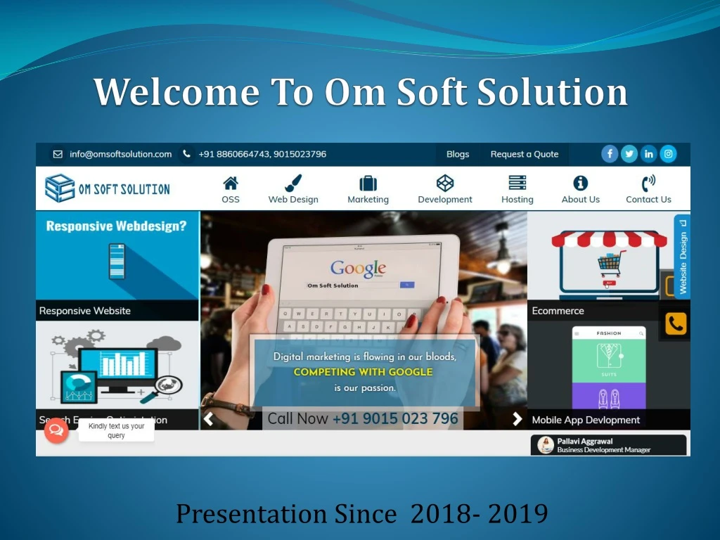 welcome to om soft solution