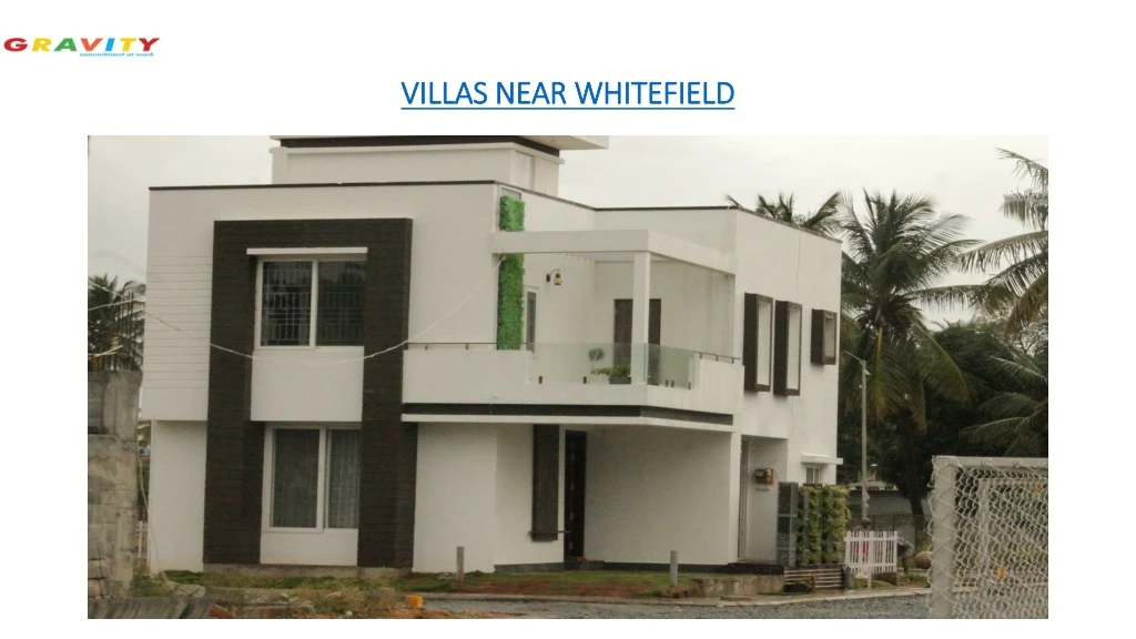 villas near whitefield