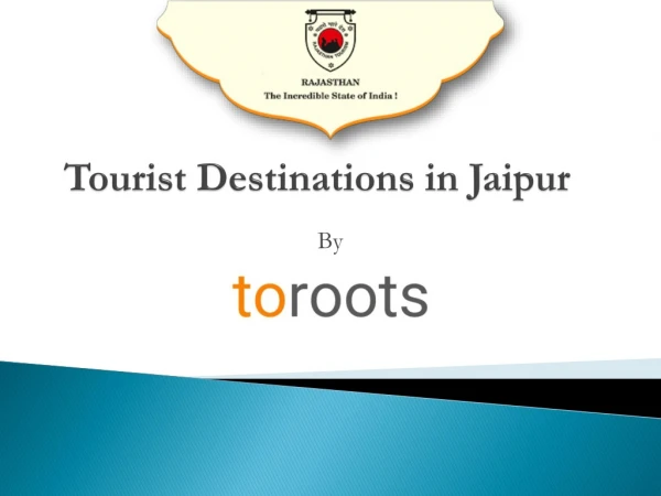 Tourist Destinations in Jaipur