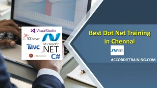 Best Dot Net Training in Chennai-Accord IT Training - slide 1