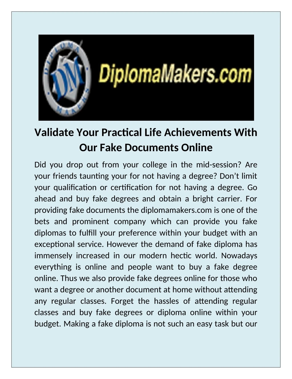 validate your practical life achievements with