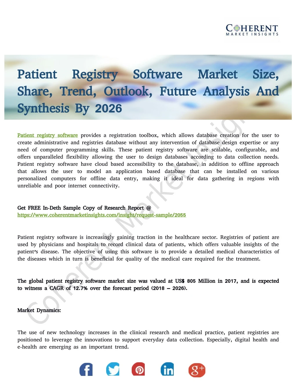 patient registry software patient registry