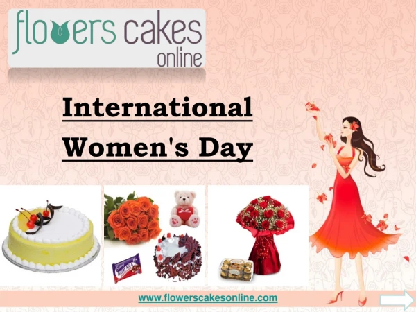 Order Online Women's Day Gifts Delivery Service in India