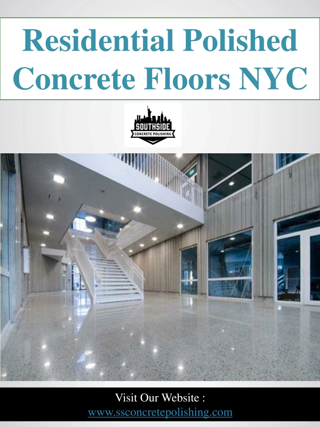 residential polished concrete floors nyc